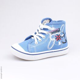 341023-12 Кеды для мальчики голубой