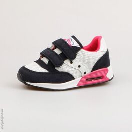 344079-71 Кроссовки для девочки срб-син