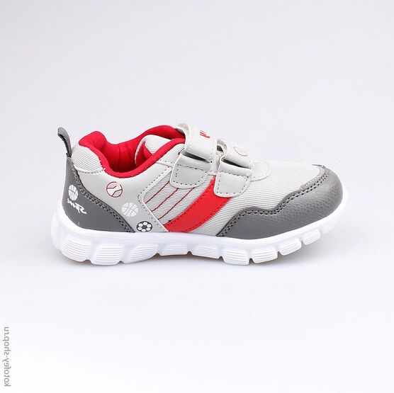 344138-71 Кроссовки для мальчики сер-кра фото №2