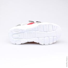 344138-71 Кроссовки для мальчики сер-кра фото №3