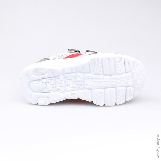 344138-71 Кроссовки для мальчики сер-кра фото №3