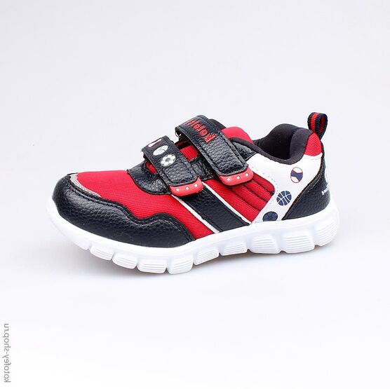 344138-72 Кроссовки для мальчики син-кра