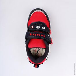 344138-72 Кроссовки для мальчики син-кра фото №4