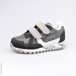 344141-72 Кроссовки для мальчики сер-бел