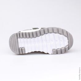 344141-72 Кроссовки для мальчики сер-бел фото №3