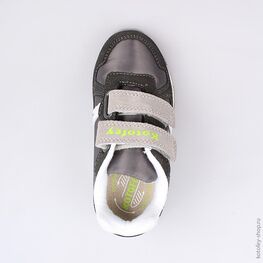 344141-72 Кроссовки для мальчики сер-бел фото №4