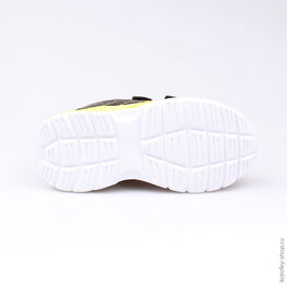 344145-71 Кроссовки для мальчики чер-жел фото №3