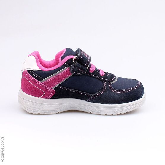344154-71 Кроссовки для девочки син-роз фото №2