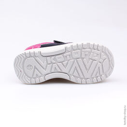 344154-71 Кроссовки для девочки син-роз фото №3