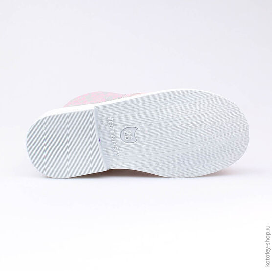 352081-24 Ботинки для девочки роз-срб фото №3