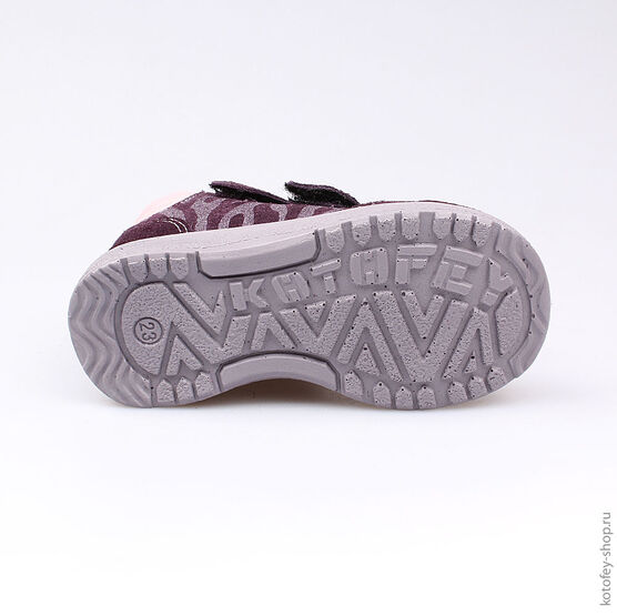 352129-21 Ботинки для девочки фио-роз фото №3