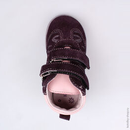 352129-21 Ботинки для девочки фио-роз фото №4