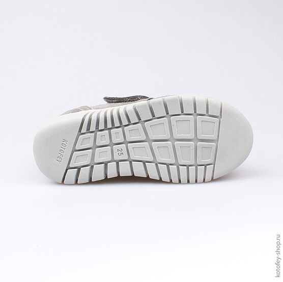 352134-22 Ботинки для мальчики серый фото №3