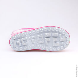 366145-11 Резиновые сапоги для девочки фук-бел фото №3