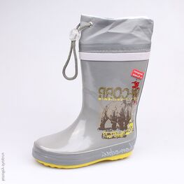 366146-11 Резиновые сапоги для мальчики серый