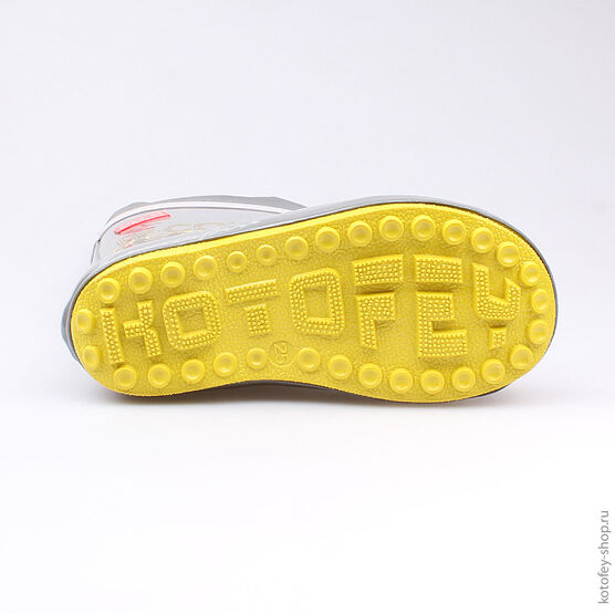 366146-11 Резиновые сапоги для мальчики серый фото №3