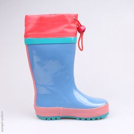 366152-11 Резиновые сапоги для девочки син-крл фото №2