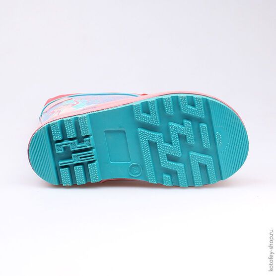 366152-11 Резиновые сапоги для девочки син-крл фото №3