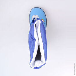 366153-11 Резиновые сапоги для мальчики голубой фото №4