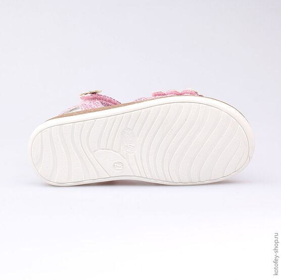 423004-22 Босоножки для девочки розовый фото №3