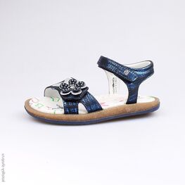 423005-21 Босоножки для девочки светло-синий