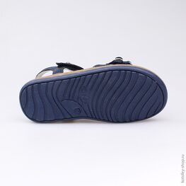 423005-21 Босоножки для девочки светло-синий фото №3