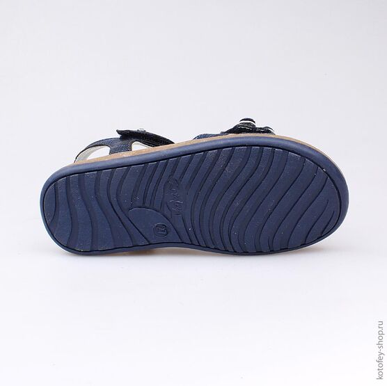 423005-21 Босоножки для девочки светло-синий фото №3