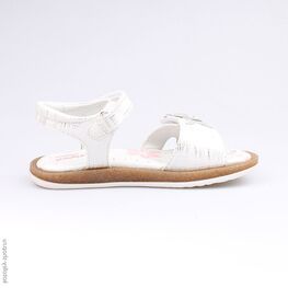 423005-22 Босоножки для девочки белый фото №2