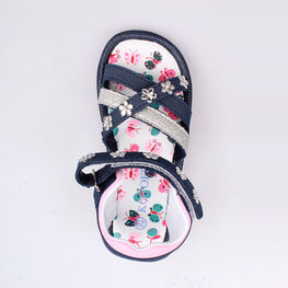 425007-11 Пляжная обувь синяя для девочки светло-синий фото №3