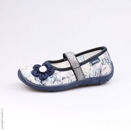 431087-13 Текстильная обувь для девочки светло-синий