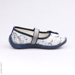 431087-13 Текстильная обувь для девочки светло-синий фото №2