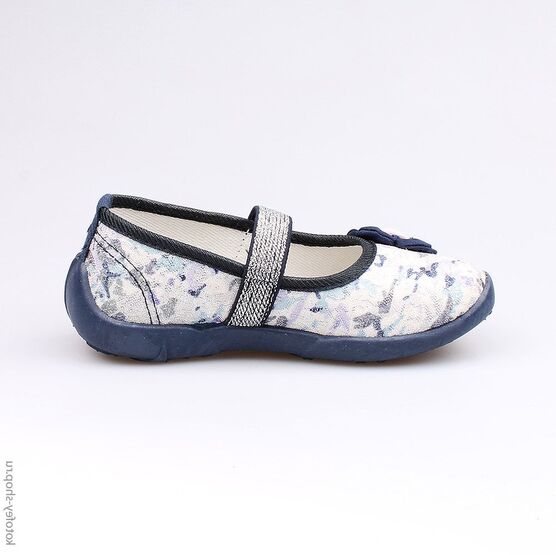 431087-13 Текстильная обувь для девочки светло-синий фото №2