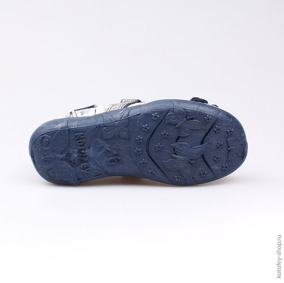 431087-13 Текстильная обувь для девочки светло-синий фото №3