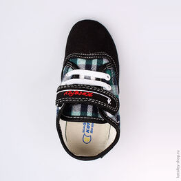 431089-13 Текстильная обувь для мальчики черный фото №4