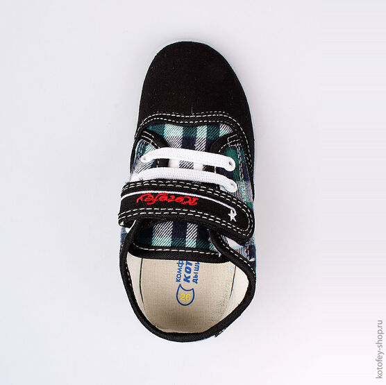 431089-13 Текстильная обувь для мальчики черный фото №4