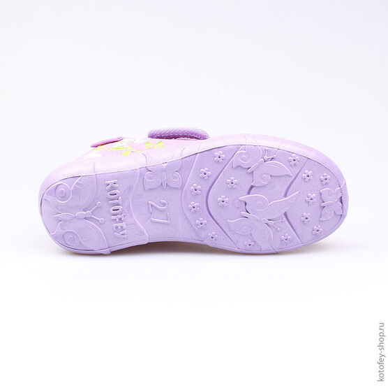431090-11 Текстильная обувь для девочки сиреневый фото №3