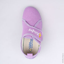 431090-11 Текстильная обувь для девочки сиреневый фото №4