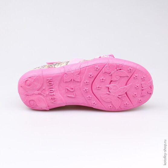 431091-11 Текстильная обувь для девочки розовый фото №3