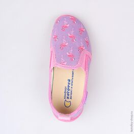 431096-11 Текстильная обувь для девочки сиреневый фото №4