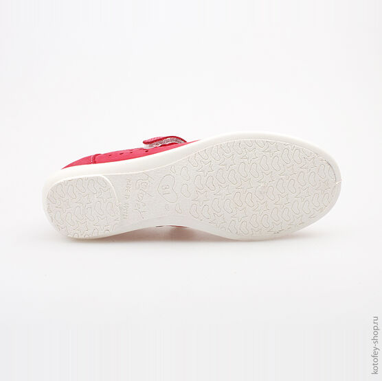 432111-23 Туфли для девочки красный фото №3