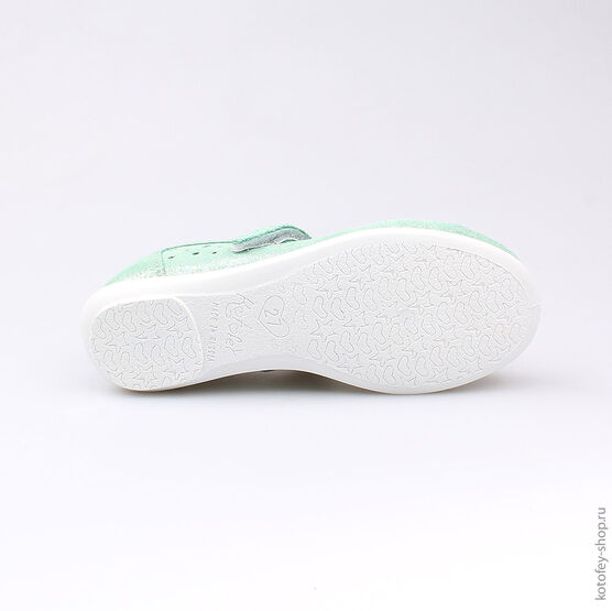 432111-26 Туфли для девочки зеленый фото №3