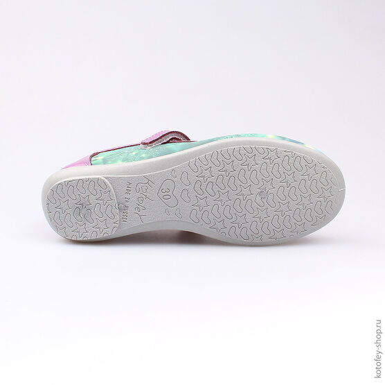 432128-22 Туфли для девочки фио-цве фото №3