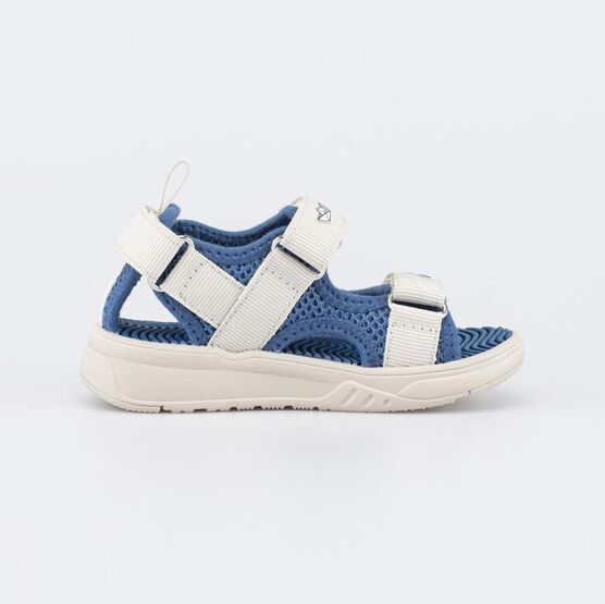 121080-11 Светящиеся пляжные сандалии для мальчика для мальчики синий,бежевый фото №2