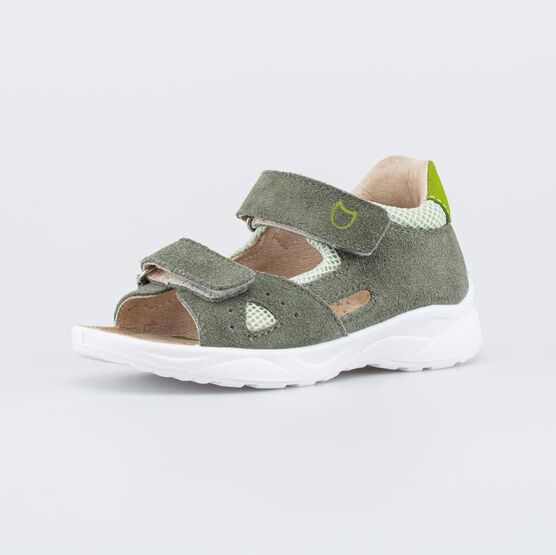 122230-24 Детские сандалии для мальчика для мальчики оливковый