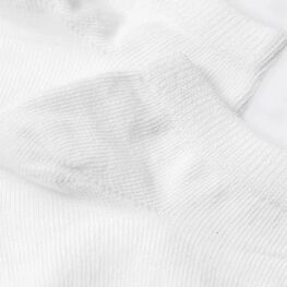 07042556-40 Хлопковые однотонные носки белые для мальчики белый фото №3