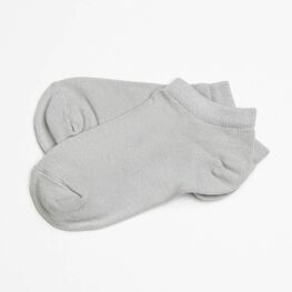 07042557-40 Носки детские короткие, светло-серые для мальчики светло-серый