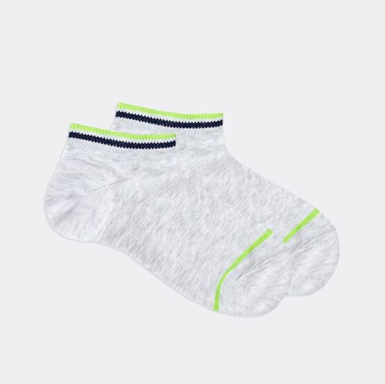 07742945-40 Носки детские короткие, светло-серый для мальчики светло-серый фото №2