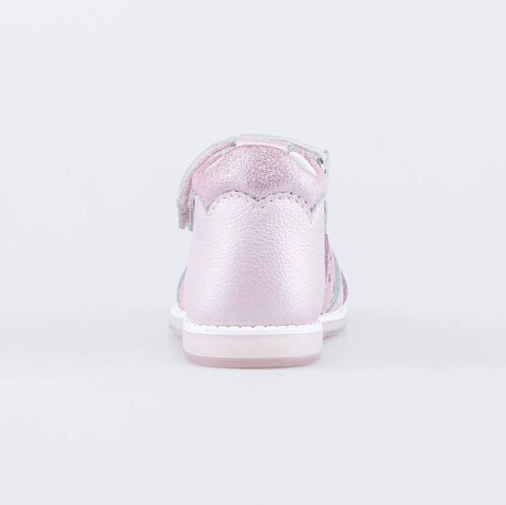 122218-22 Розовые сандалии Первые шаги для девочки розовый фото №5