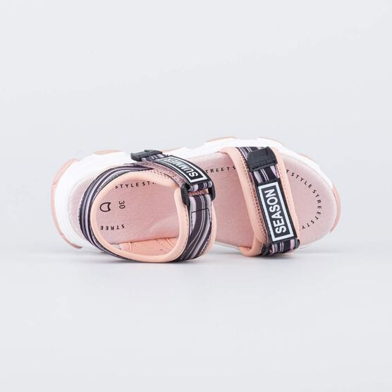 521049-72 Сандалии для девочки для девочки розовый фото №4