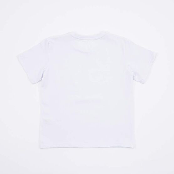 07002015-40 Классическая футболка для детей белый для мальчики белый фото №2